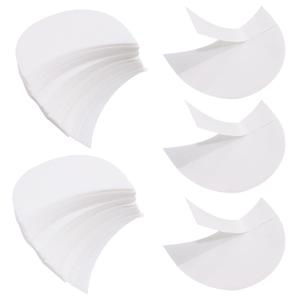 TORMEN 150pcs Eyeshadow Shields,Eyeshadow Stencils Pads, Lint Free Under Eye Patches Prevent Fallout and Residue for Makeup, Eyelash Extensions, Eyeliner, Lip and Tinting Makeup