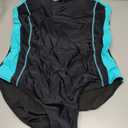 Tempt Me Women One Piece Swimsuits Athletic Racerback Swimwear Training Exercise Slimming Bathing Suit (Black, L)