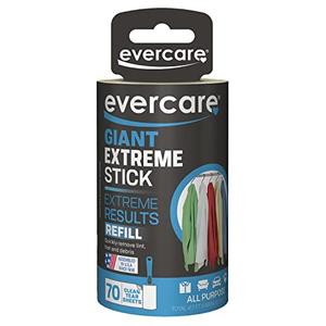 Evercare Giant 70 Layer Lint Roller Refill, Count, 2 Pack Evercare Giant 70 Layer Lint Roller Refill, Count, 2 Pack