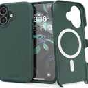 Crave Compatible with iPhone 17 Case, [Compatible with MagSafe] Shockproof Protection Dual Layer Case for Apple iPhone 17 (6.3 inch) - Forest Green