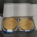 6-Pack Borosilicate Glass Storage Jars with Bamboo Lids + 132 Pre-Printed Pantry Labels Included, BPA-Free Thicken Airtight Containers for Flour, Sugar, Rice, Microwave & Freezer Safe(100OZ/54OZ/27OZ)