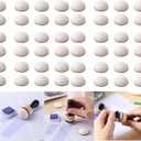 BAOFALI 40Pcs/Set Ink Blending Round Head Foams Replacement Refill Foam for Foams Scrapbooking Painting Drawing Art Blending Scrapbooking Painting Drawing Art Supplies Ink Tool