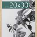 MCS Studio Gallery 20x30 Poster Frame Natural Woodgrain, Vertical & Horizontal Wall Hanging Large Picture Frame for Photos, Posters & Art Prints (1-Pack)
