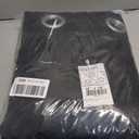 NICETOWN Room Darkening Draperies Curtains Panels, 2 Panels Black W52 x L108