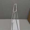 Josmimic Headband Holder Organizer Metal 2-Tier with Tray: Hair Accessories Display Stand Storage Hairband Rack Necklace Stand Home Bedroom for Girls Women, White