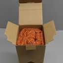 Kevin Textile Fall Pack of 2 Decorative Outdoor Waterproof Throw Pillow Covers Stripe Square Pillowcases Modern Cushion Cases for Patio Couch Bench 20 x 20 Inch Burnt Orange