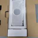 Portable Mini Projector with Electric Focus, NICPOW Full HD 1080P Projector, Bluetooth Movie Projector with Auto Keystone, Two-Way Bluetooth, Ideal for Indoor Outdoor Use, White