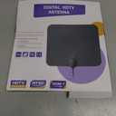 TV Antenna Indoor Long Range 900 Miles, Supports 4K 1080p Smart TV Signal Reception with Signal Amplifier 16ft HDTV Coax Cable