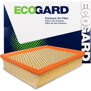 ECOGARD XA6272 Premium Engine Air Filter Fits 2015-2024 Ford Edge, 2013-2020 Fusion, 2013-2020 Lincoln MKZ, 2019-2023 Nautilus, 2016-2018 MKX, 2017-2020 Continental, 2017-2022 Ford GT