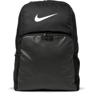 Nike Unisex Brasilia 9.5 Training Backpack (Extra Large, 30L), Black/ Black/ White, MISC