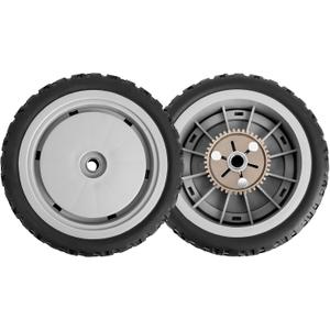 107-3709 Lawn Mower Rear Wheel Gear Assembly, 8x2 inch Wheel Compatible with Toro Super Recyclers, 2 Pack