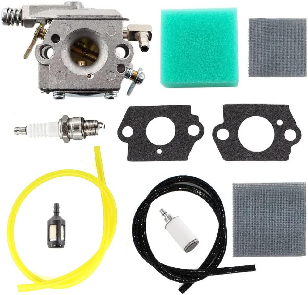 HURI Carburetor for Tecumseh 640347 640347A TMO49XA TC200 TC300 Strike Master Jiffy Ice Auger Power Drill 50667 2-Cycle Engine