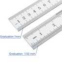 Large Stainless Steel Ruler Rule Measure Straight Edge 1 Metre Meter 40" 100cm