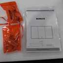 Buruis 24 x 30 Inch Medicine Cabinet with LED Lights and Mirror, Recessed/Wall Mounted Bathroom Cabinet, 3-Color Light, Defogger, Memory Function, Outlet & USB, Dimmer, Black