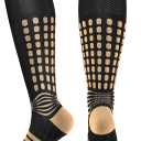 NEENCA Copper Compression Socks, Medical Graduated Socks with Patented Design for Pain Relief, Women & Men Circulation, Swelling, Travel, Pregnancy, Flight, Nurses, Running, Athletic1 Pair, 20-30mmHg