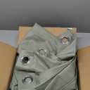 HolidayIdeas Outdoor Curtains for Patio Waterproof, 6 Panels - 54x84 Inches - Weatherproof Privacy Outsides Curtains for Cabana Porch Pergola, Sunlight & UV Blocking (SageGreen, Grommet Top)