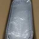 Mkono Metal Storage Basket for Toilet Tank Top Bathroom Decor, Galvanized Tray with Handle for Shelves, Farmhouse Toilet Paper Holder Organizing Bin Box for Countertop Living Room, Set of 2, Silver