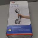 TAILI Shower Grab Bar, 2 Pack 12 Inch Suction Grab Bars for Bathtubs and Showers for Elderly, Shower Handle for Seniors Bathroom Safety Grip, No Drilling Removable,Grey (Gray)