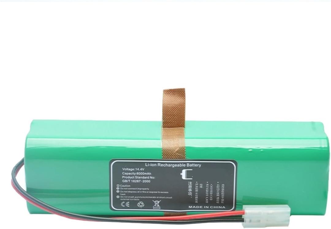 14.4V 6000mAh Replacement BatteryCompatible for Viomifor V3 Max V-RVCLM27A Robot Vacuum Cleaner Accessories