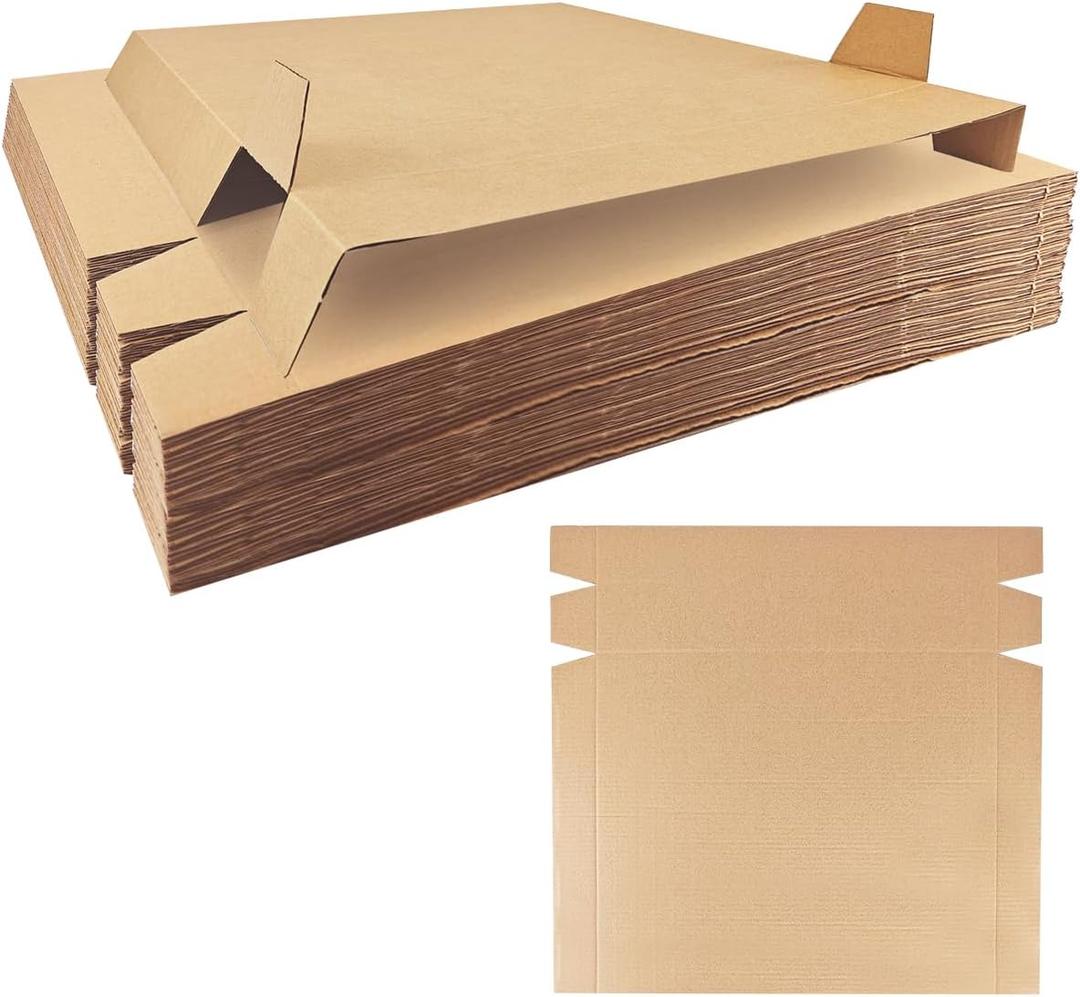 Cardboard Attic Baffles 25"x24" 50 Pcs Attic Baffles Corrugated Cardboard- Bundle Rafter Vents,Chute Baffles