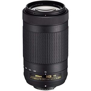 Nikon AF-P DX NIKKOR 70-300mm f/4.5-6.3G ED VR Lens for Nikon DSLR Cameras Nikon AF-P DX NIKKOR 70-300mm f/4.5-6.3G ED VR Lens for Nikon DSLR Cameras