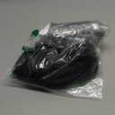 AGO Natural Black Wigs with Bangs Short Bob Wig Shoulder Length Synthetic Hair for Women Girl Loose Wavy Wig Heat Resistant Fiber Hair for Daily Party Halloween Cosplay Use(2/4#Black)