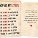 3 x IDU Fathers Day Card Gifts for Husband,Fathers Day Card Gifts from Wife,Happy Father's Day Cards Decorations Gifts For Husband with Envelope