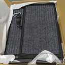 Dog Ramp for Car Truck and SUV Dog Stairs for Large Dogs Folding Pet Stairs with Non-Slip Rug Surface Supports Up to 250 lbs (5 Steps)