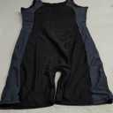 Floerns Women's Plus Size One Piece Swimsuit Colorblock Scoop Neck Shorts Monokini (XX-Large Plus, Black)