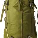 The North Face Teen Terra 50 | Unisex Hiking Backpack, Breathable Back Panel & Shoulder Straps, Bottom Webbing, Bladder Sleeve, Forest Olive/New Taupe Green-NPF, One Size