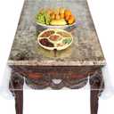 Super Clear Extra Heavy Duty, 100% Vinyl Durable Tablecloth Protector & Table Cover Size 70 X 126 Inches Rectangular