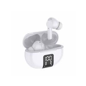 Helix True Wireless Earbuds With Digital Read Out - White
