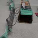 Shark Steam Mop with 2 Machine Washable Dirt Grip Pads, Removable Water Tank, Lightweight, Steam Cleaner for sealed Hard Floors, Marble, Stone, Hardwood, Tile, Laminate, White/Seafoam, S1000