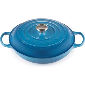 Le Creuset Enameled Cast Iron Signature Braiser, 3.5 qt., Marseille