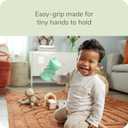 NUK Fun Grips Hard Spout Sippy Cup, 10 oz. | Easy to Hold, BPA Free, Spill Proof Toddler Cup, 4pk (Blue/Green)