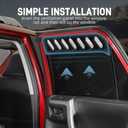 Bevinsee Window Vents Compatible with Toyota 4Runner 2010-2021