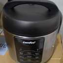 COMFEE' Rice Cooker Upgraded, 6-in-1 Stainless Steel Multi Cooker, Slow Cooker, Steamer, Saute, and Warmer, 2 QT, 8 Cups Cooked(4 Cups Uncooked), Brown Rice, Quinoa and Oatmeal, 6 One-Touch Programs
