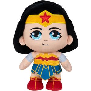 Jazwares DC Wonder Woman Plush - 8-Inch Stuffed Collectible Super Hero Toy from Warner Bros. Discovery - Officially Licensed - Ages 3+
