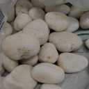 11LB Stone Pebbles River Rocks, 100% Natural Hand-Picked Premium Decorative Pebbles, Ideal for Garden Landscaping, Home Decor, Aquariums, Painting, Crafting and Gifts, Cream White