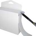 Clear Retail Package Seals 1.5" Inch Round Circle Wafer Stickers/Labels with Easy Dispensing Box 1000 Per Box Made in USA! (2 Boxes (2000))