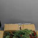 JOYHALO 3FT Small Christmas Tree, Pre-Lit Table Top Mini Tree with White or Multicolor LED, Artificial Christmas Tree with 150 PVC&PE Branches, 8-Function Battery Powered for Holiday Decor