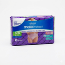 Always Discreet MaxiProtect Adult Diapers for Women, Incontinence Underwear, Scented, Postpartum Essentials, Bladder Leak Protection, Disposable Briefs, Maximum Plus Absorbency, Size S/M, 16 Count
