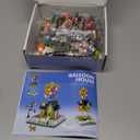 ENJBRICK Up Balloon House Building Kit for Kids 8-14 Yrs, 635 Pcs, Creative Building Block Set, Tensegrity Sculptures