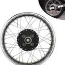 Rear Wheel Rim for Hawk 250,18-2.15 Alloy Steel Motorcycle Hub Rims with Spoke for Hawk250/Hawk 250cc