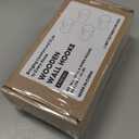 CHAUNCEY HOME Wood Wall Hooks, 4 Pack Heavy Duty Coat Hooks – Farmhouse Rustic Entryway & Bathroom Hooks for Hats, Towels, Bags, Clothes (40 Capacity), Fits Drywall, Acacia Wood