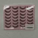 Natural LashesCat Eye Lashes Wispy False Eyelashes Short - 14 Pairs, G80