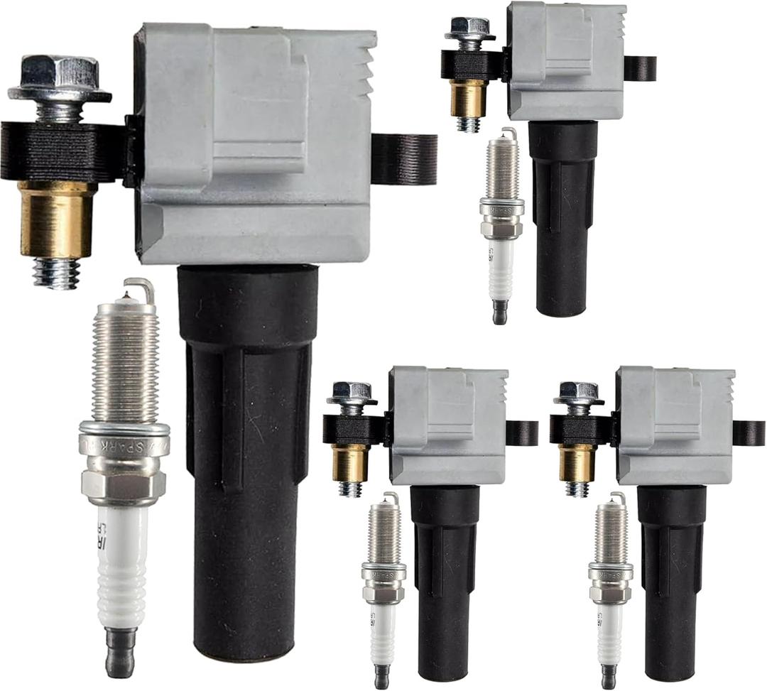 UF508 Ignition Coil Pack 22433-AA480 with Iridium Spark Plugs Set of 4 Fit for Subaru Impreza Forester 2004-2010 Legacy Outback 2005-2009 Baja 2004-2006 2.0L 2.5L H4