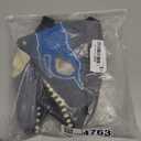 Dino Mask - Moving Jaw Soft Latex Raptor Mask with Realistic Texture and Color