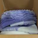 Dual Layer 4 Inch Memory Foam Mattress Topper Queen - 2 Inch Gel Memory Foam and 2 Inch Pillow Top Mattress Pad, 7-Zone Egg Crate Queen Size Mattress Topper (White)