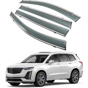 Rain Guards Window Visors Shield Fit for 2020-2025 Cadillac XT6